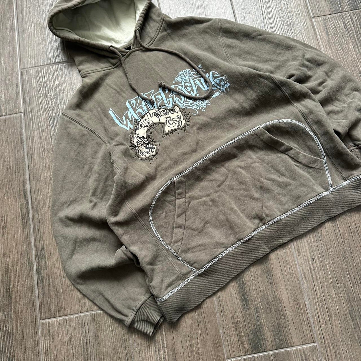 Y2k skater style baggy hoodie