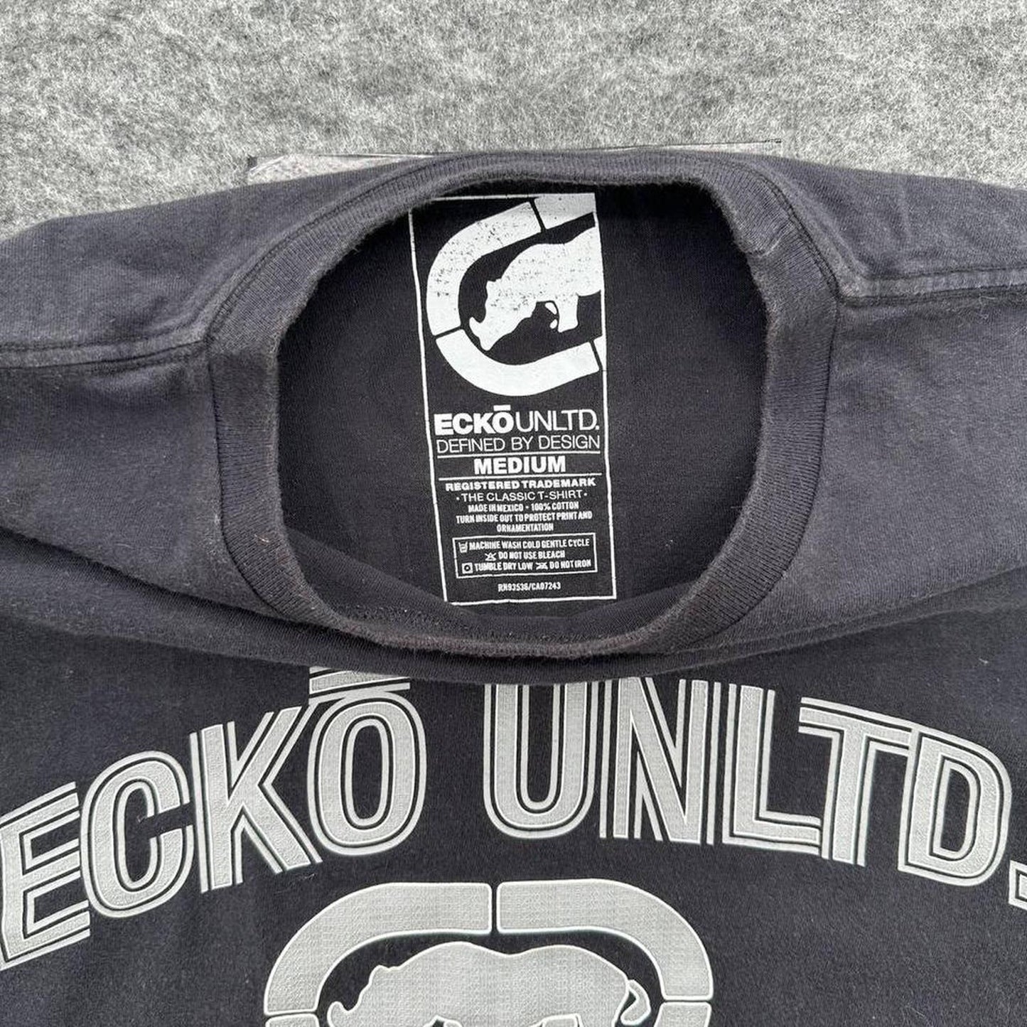 Y2k ecko unltd black cotton