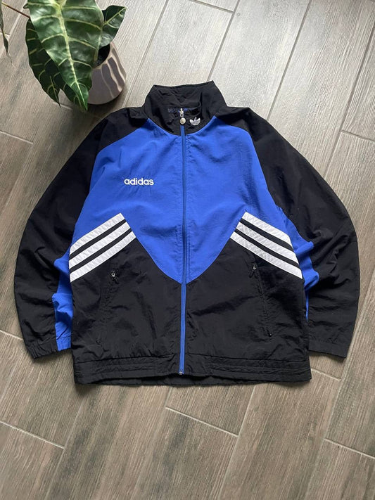 Adidas vintage nylon baggy jacket