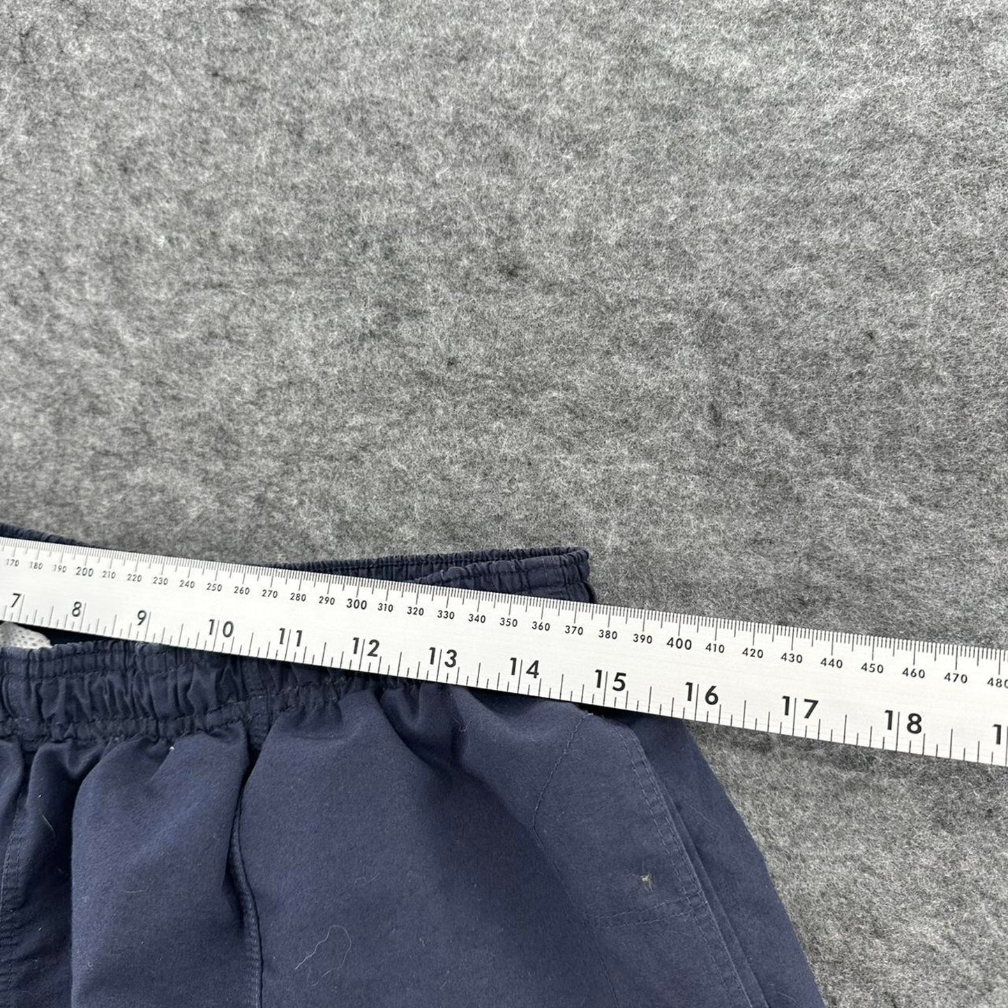 Y2k reebok navy blue shorts