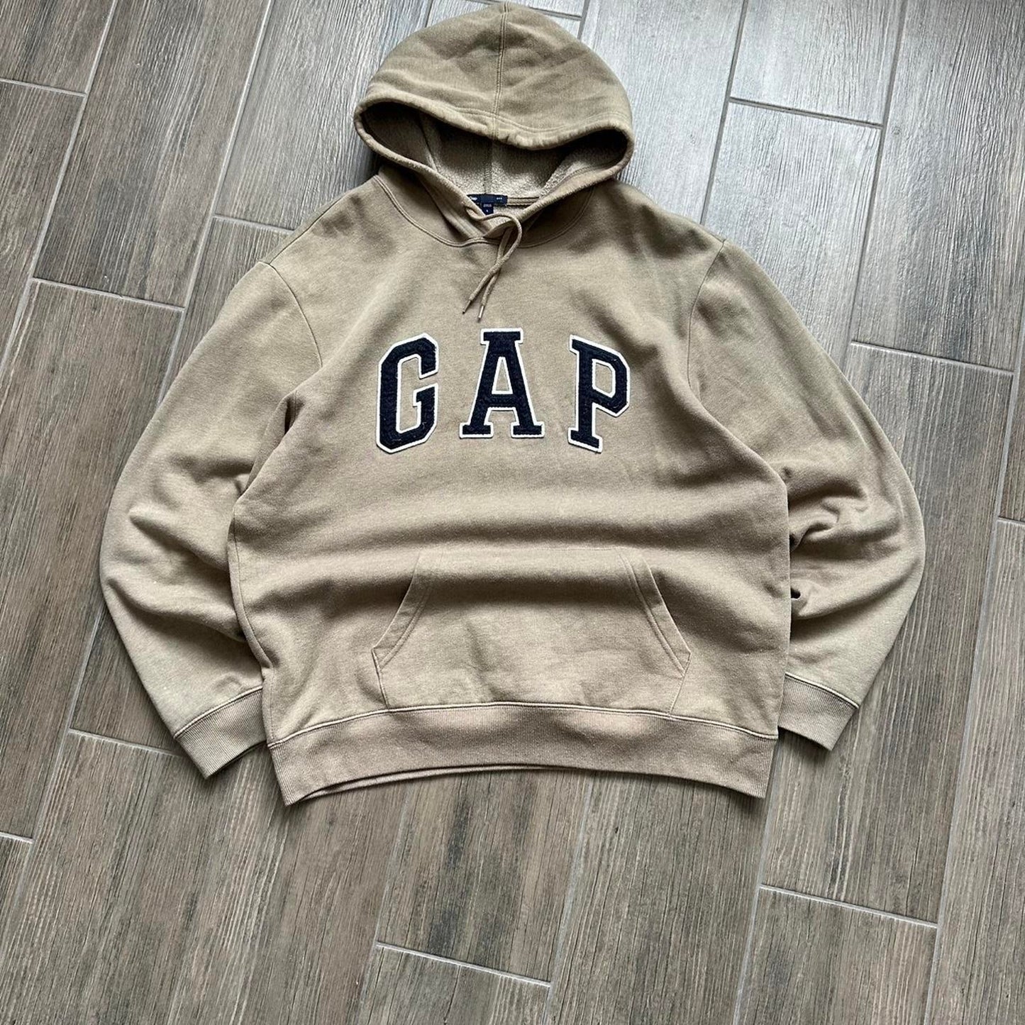 Gap beige y2k baggy hoodie