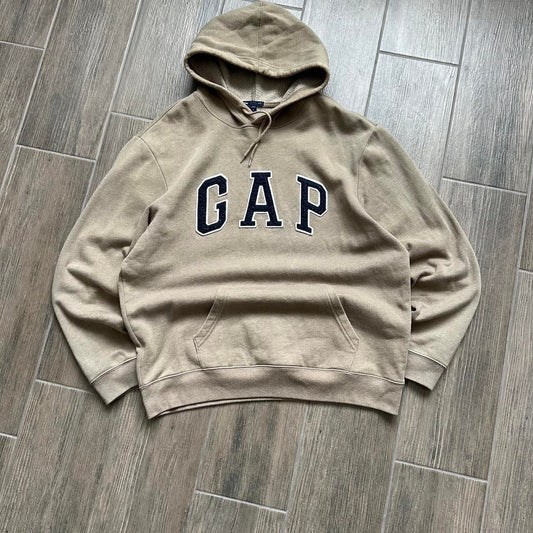 Gap beige y2k baggy hoodie