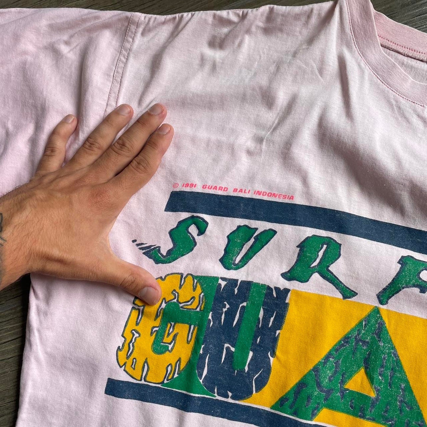 Vintage 1991 surf style tee