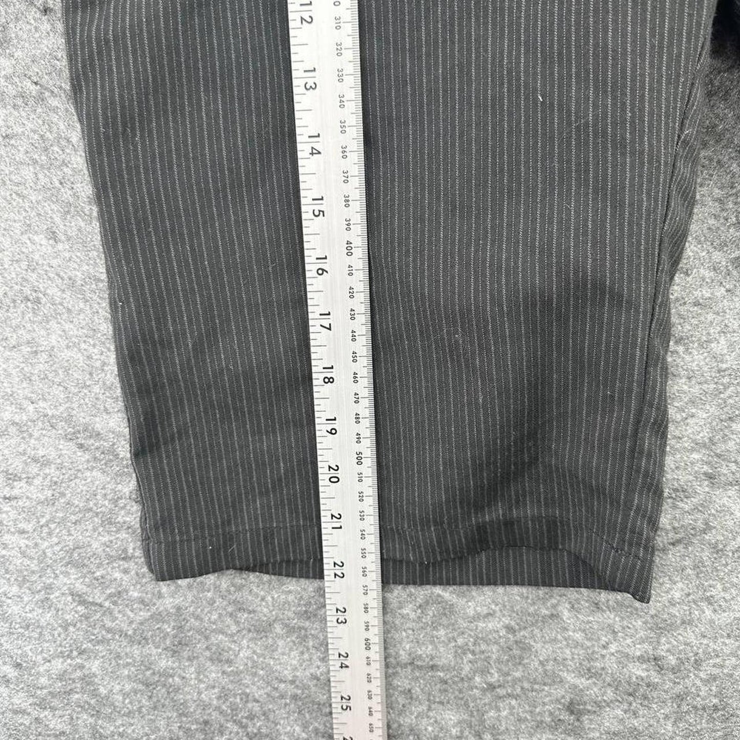 Billabong black pinstripe shorts with
