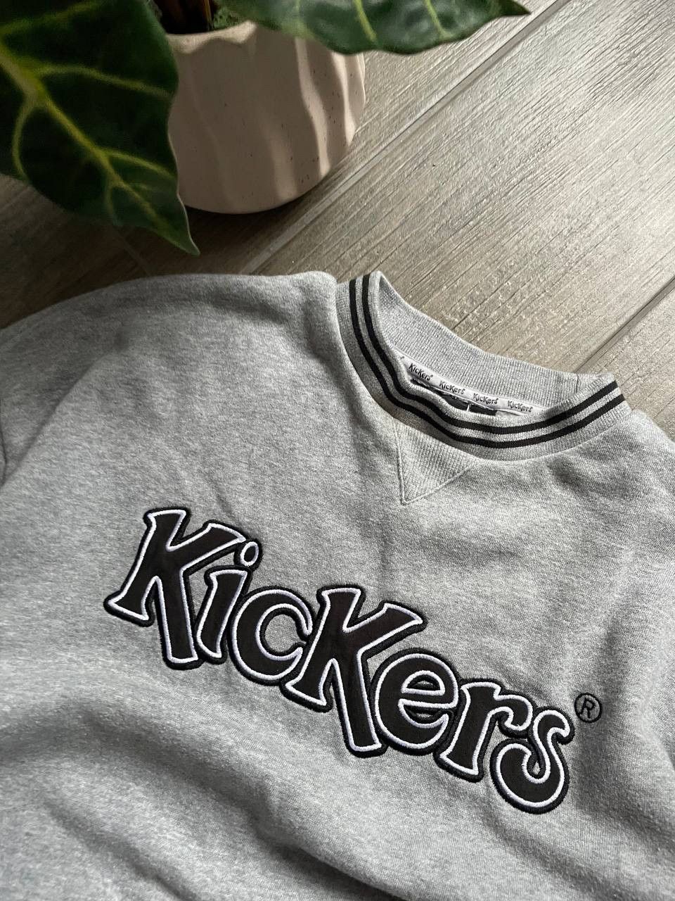 Kickers baggy grey sk8 vintage sweatshirt