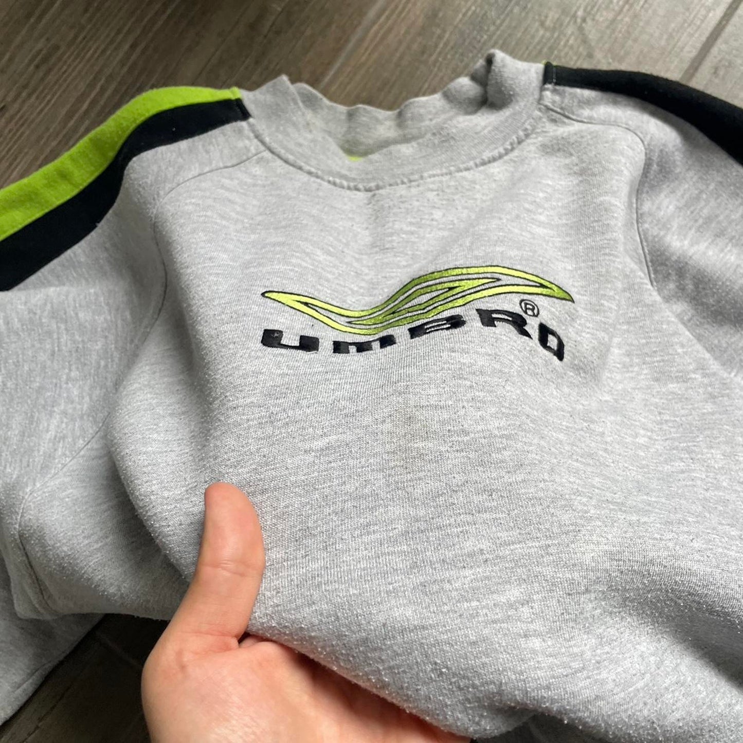 Umbro baggy grey streetwear L sweatshirt