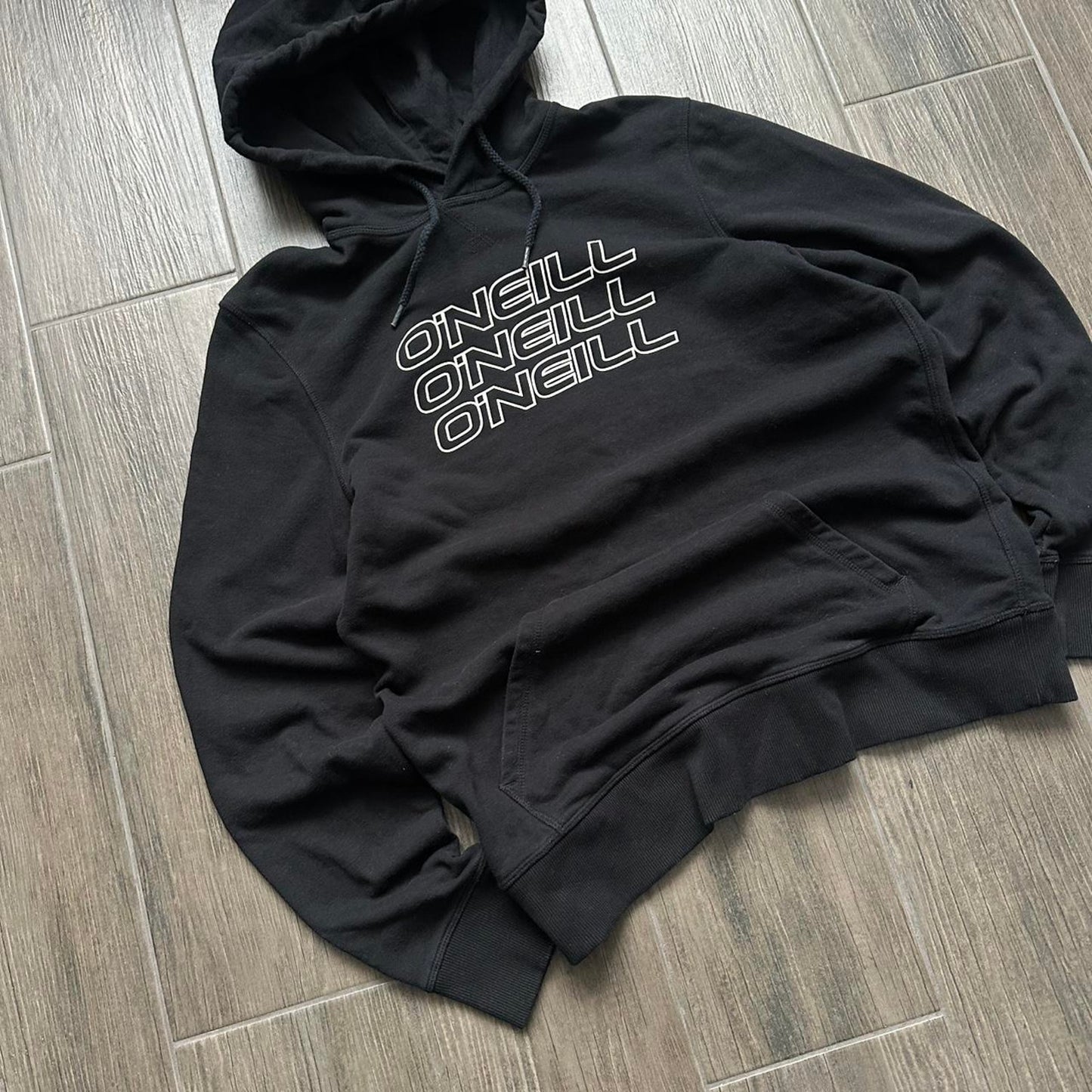 Oneill black hoodie with white logo