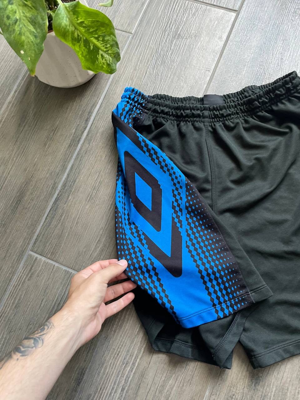 Umbro black y2k shorts