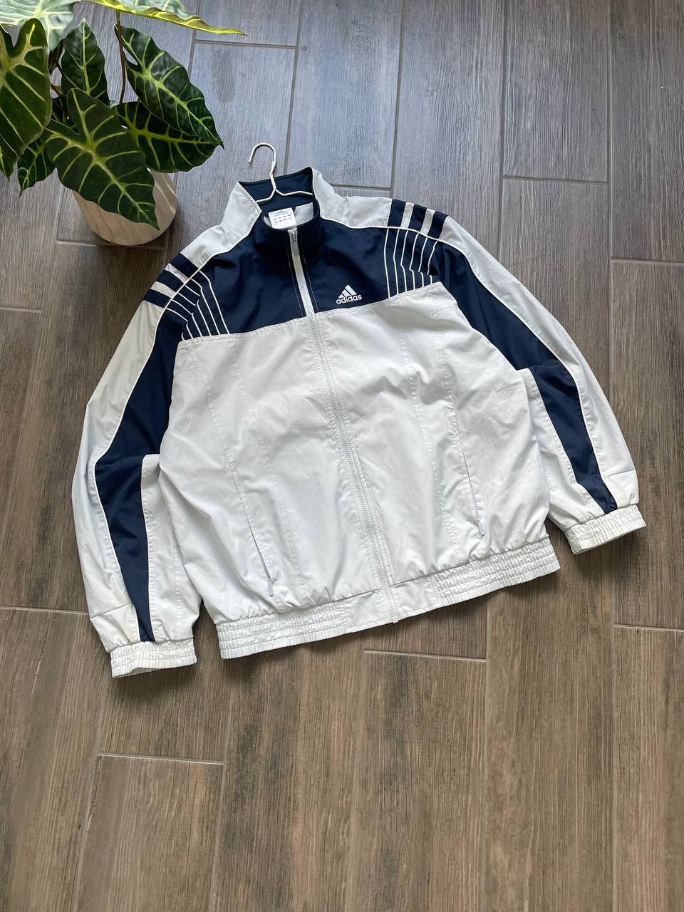 Adidas vintage track top baggy sport jacket