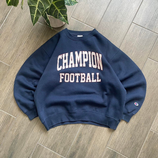 Champion football baggy vintage sweatshirt
