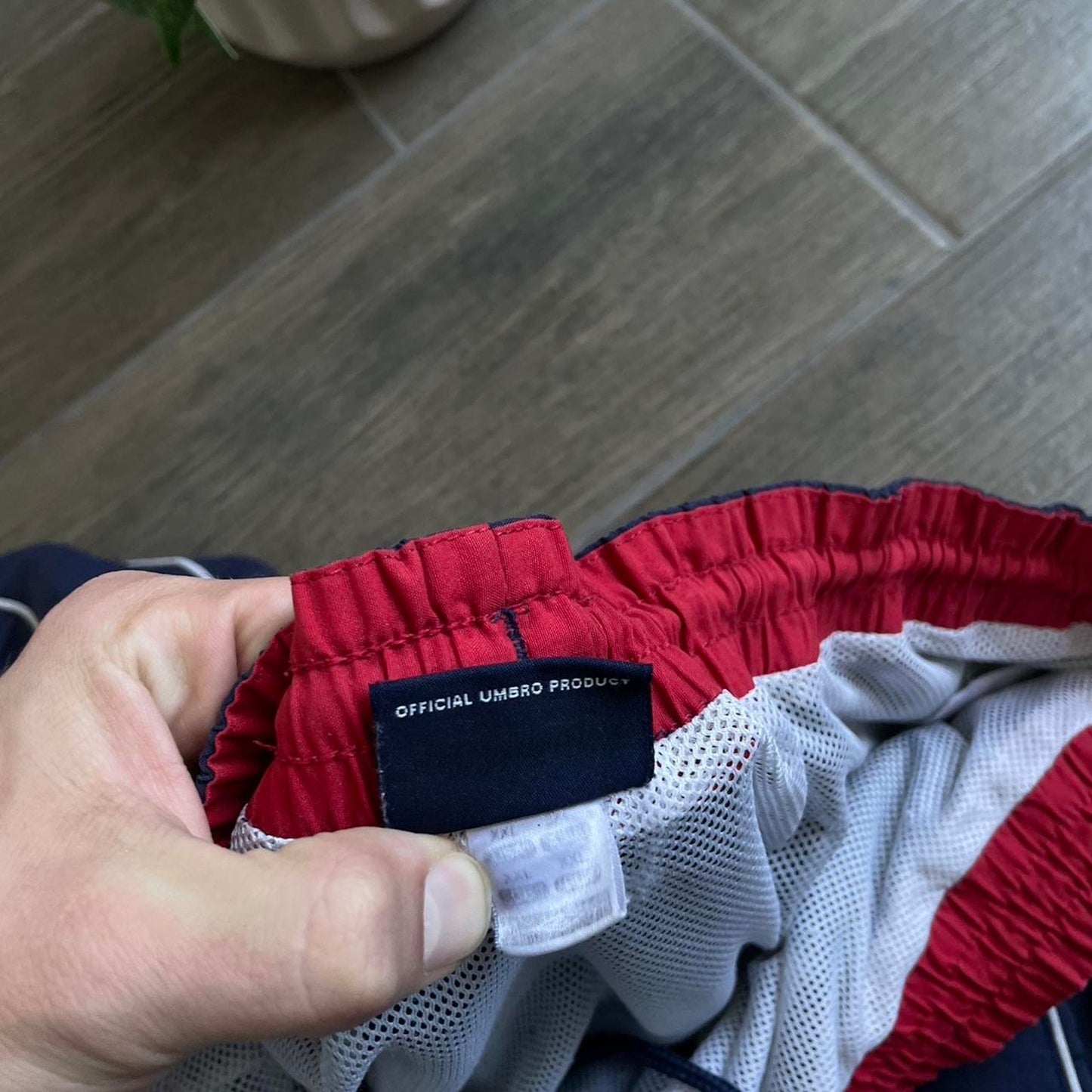 Umbro y2k navy summer shorts