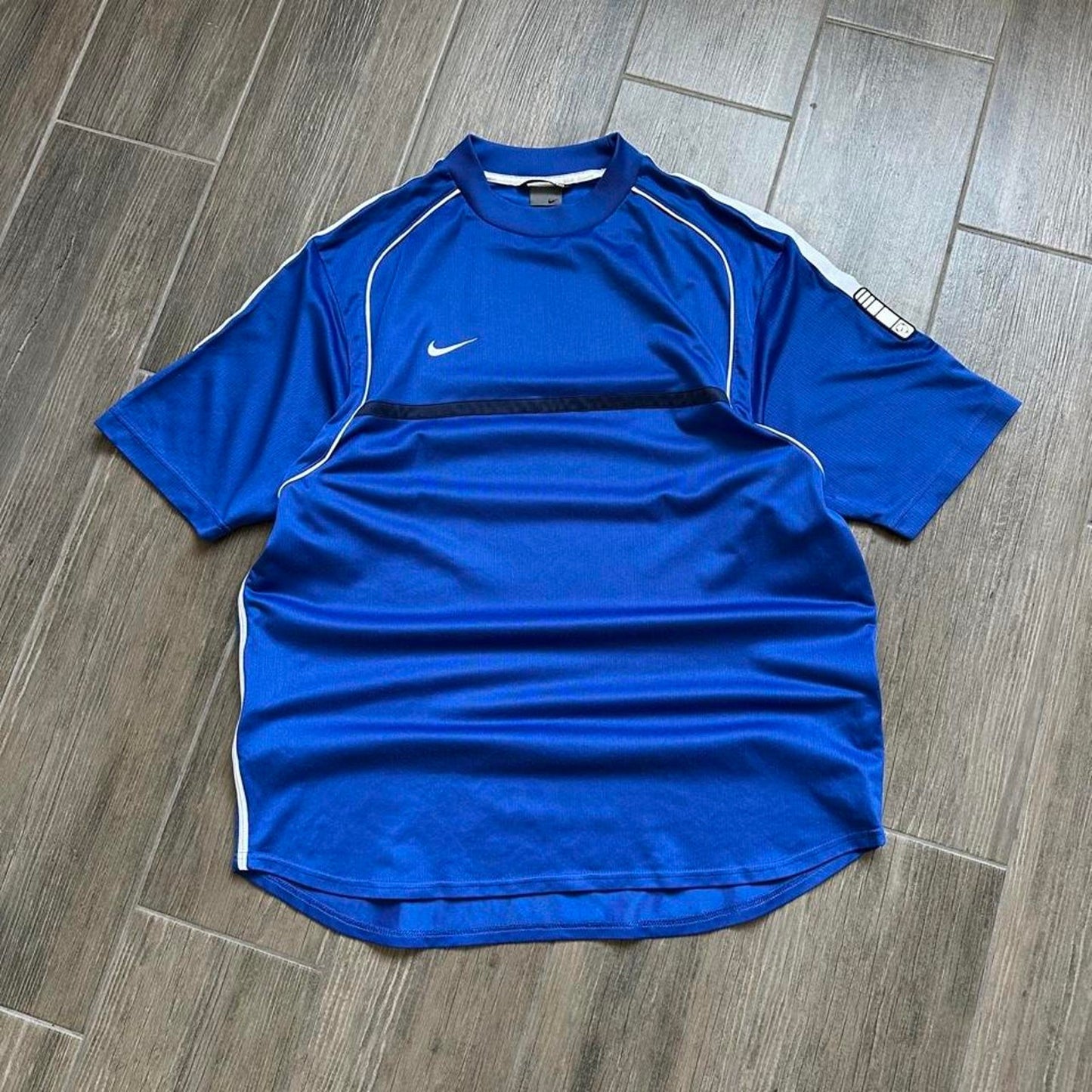 Nike blue vintage 90s shirt
