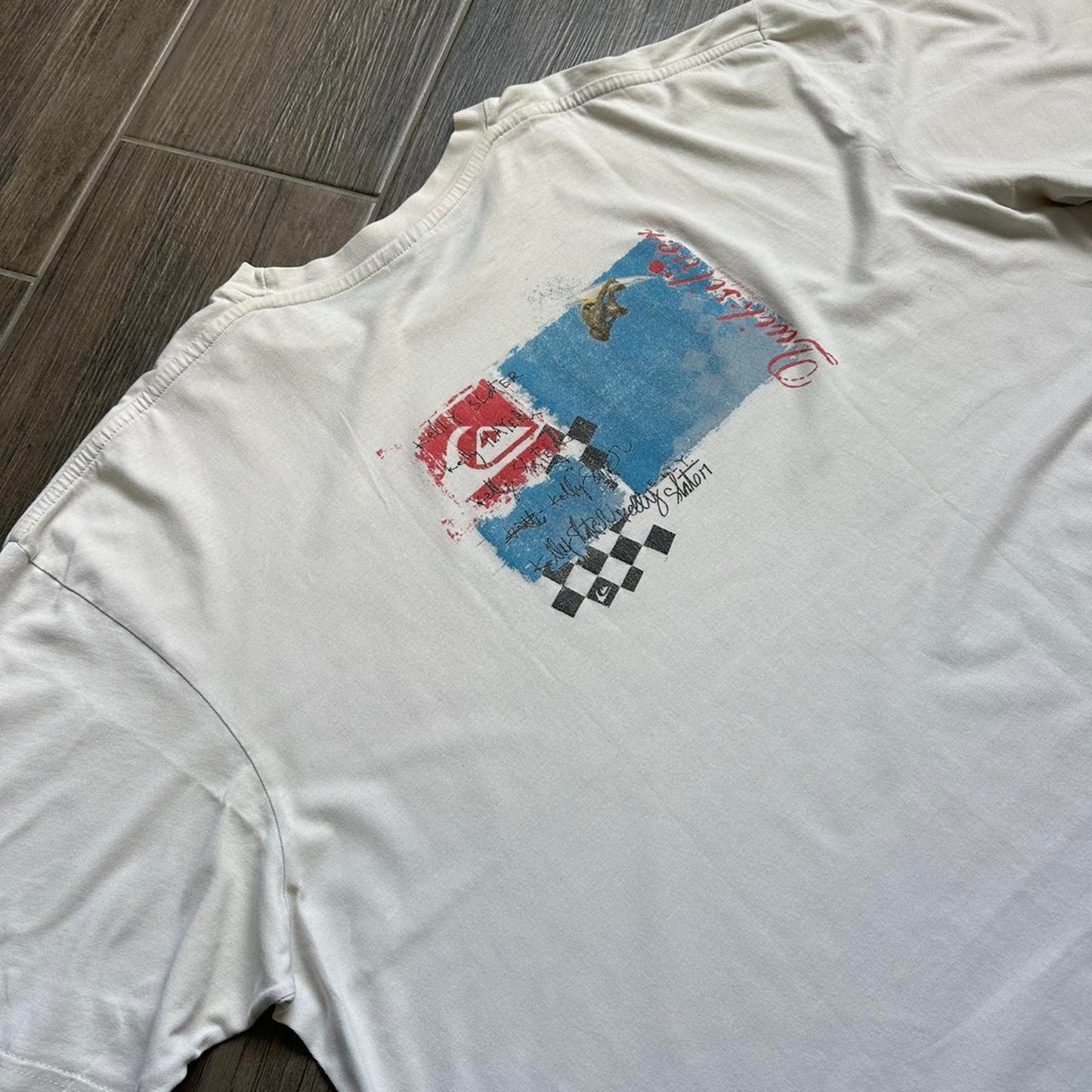 Quiksilver y2k surf-wear baggy tee