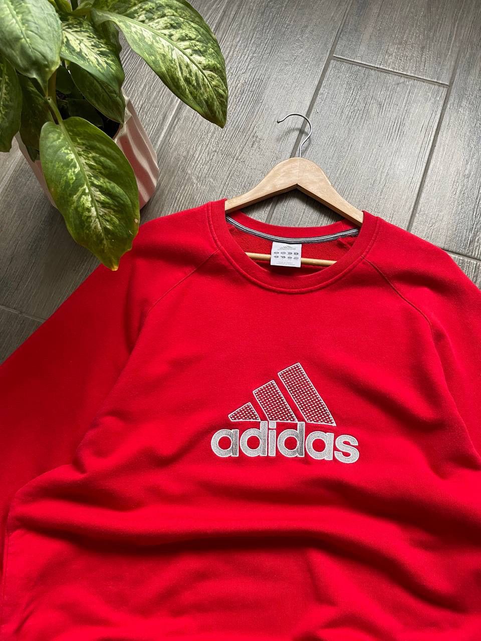 Adidas big logo y2k sweatshirt