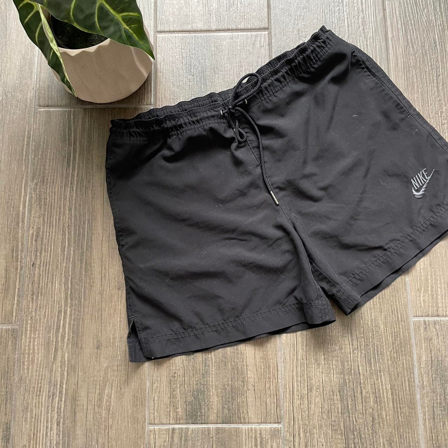 Nike black women y2k sport shorts