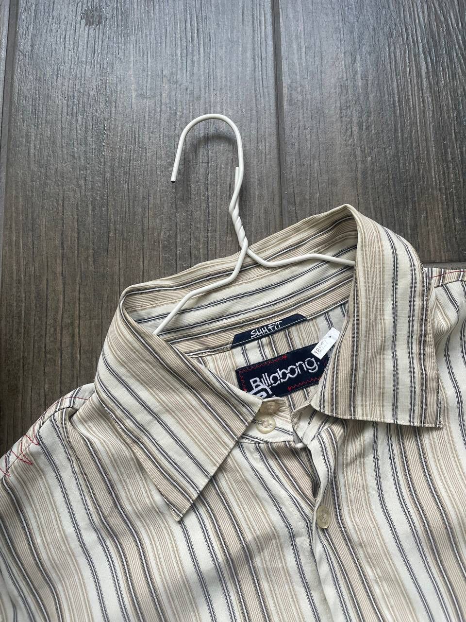 Billabong stripped vintage baggy surf summer shirt