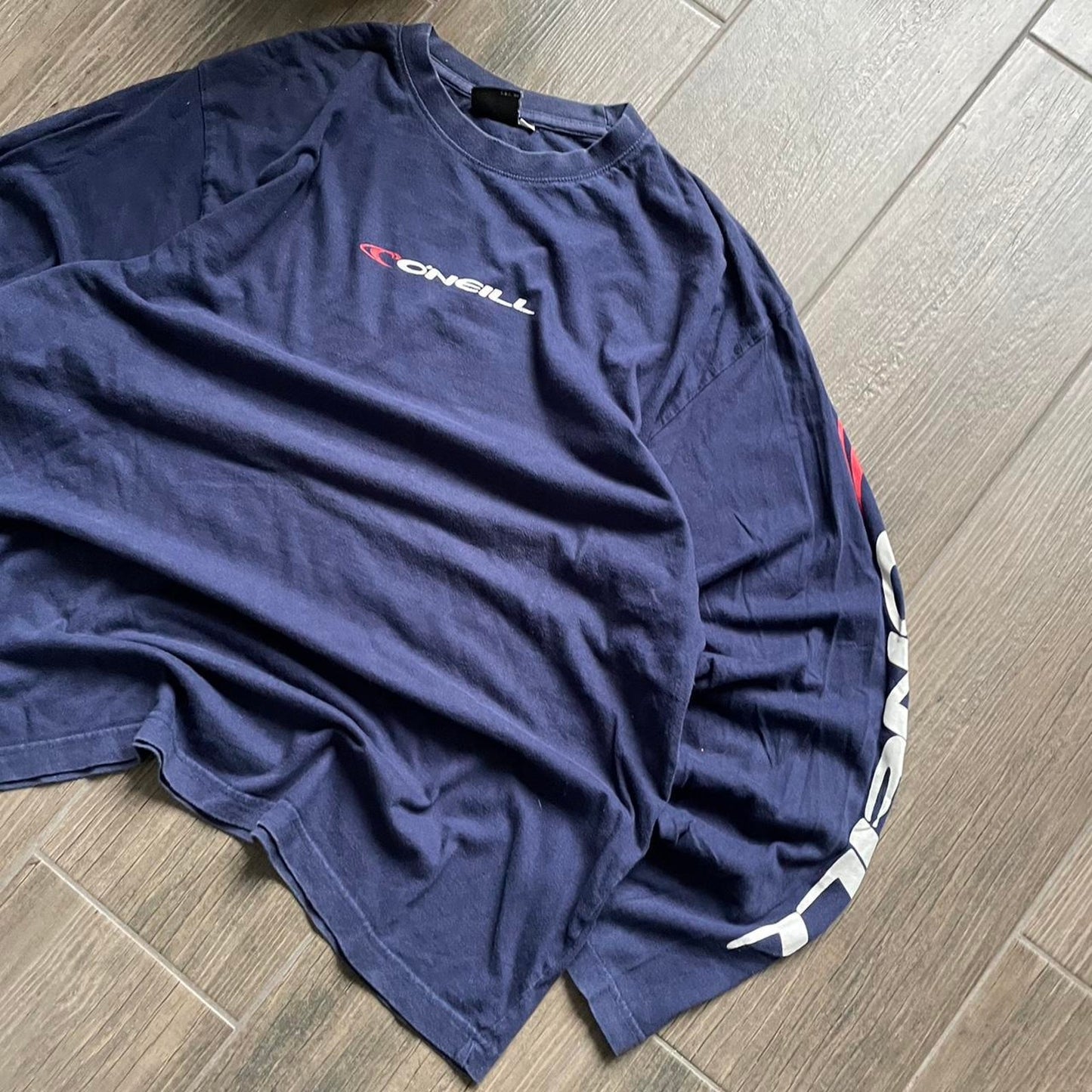 Oneill y2k navy big logo surf vintage long sleeve tee