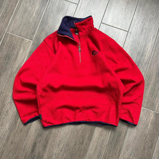 Lowe Alpine winter red fleece jumper