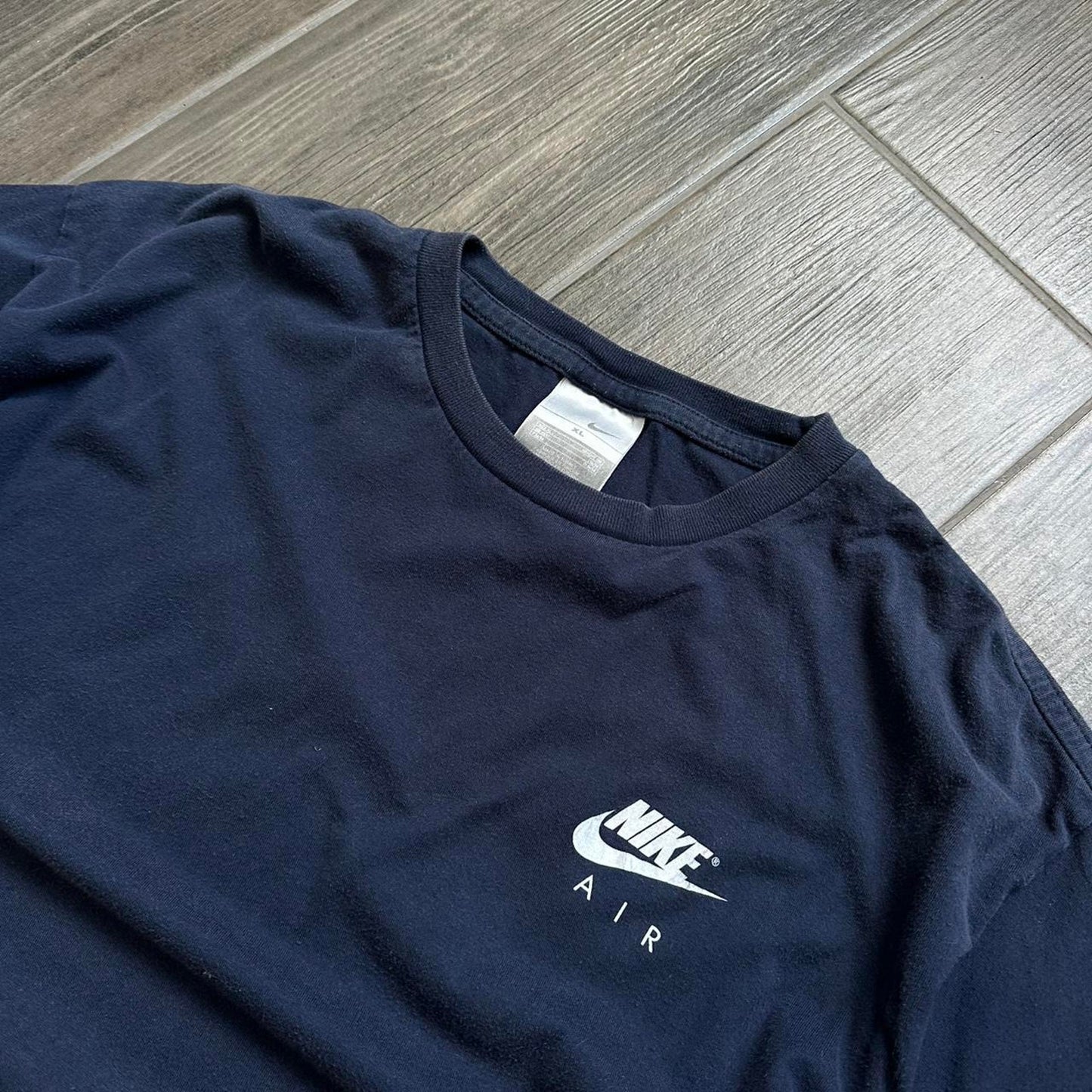 Nike air navy blue t shirt