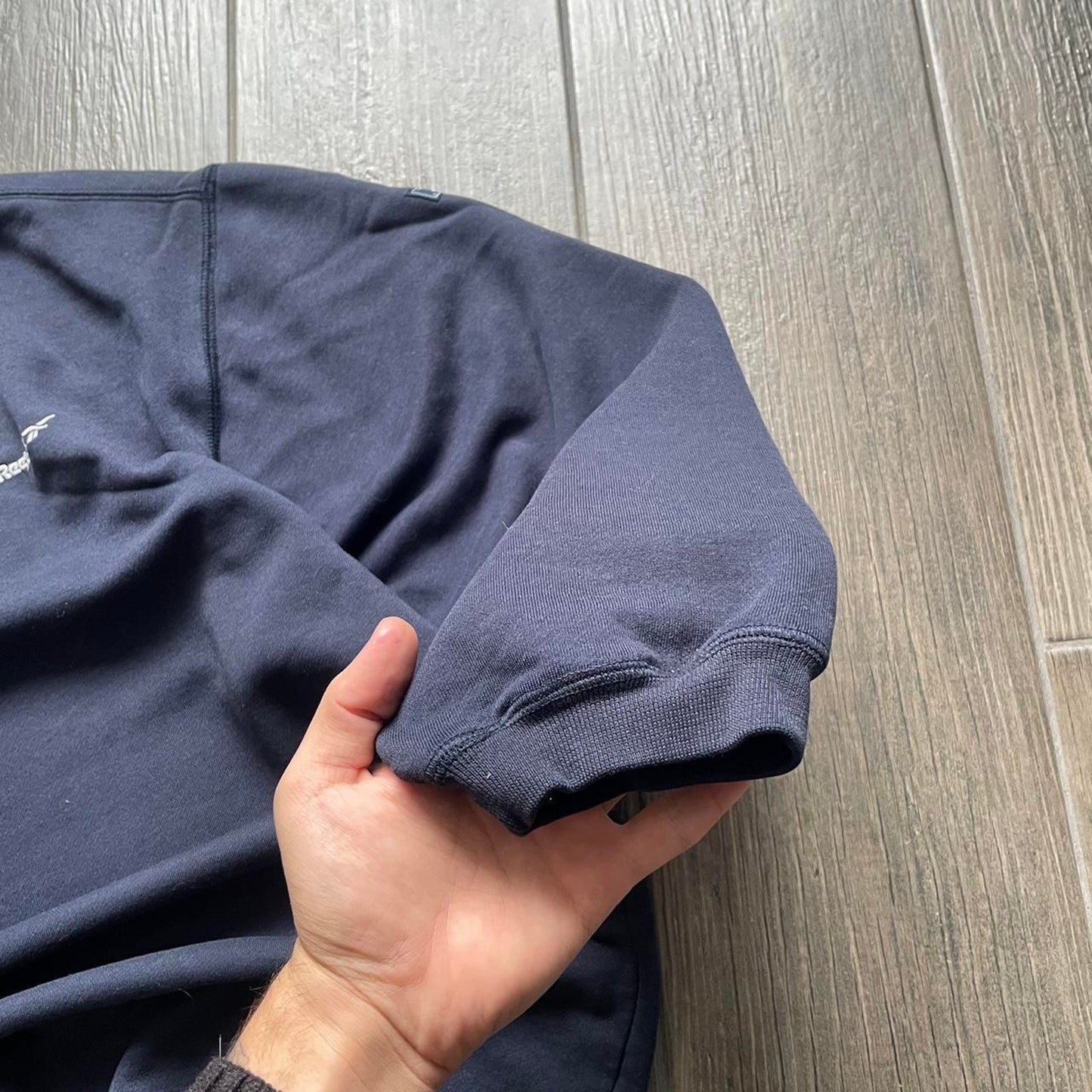 Reebok navy streetwear oversized L jumper