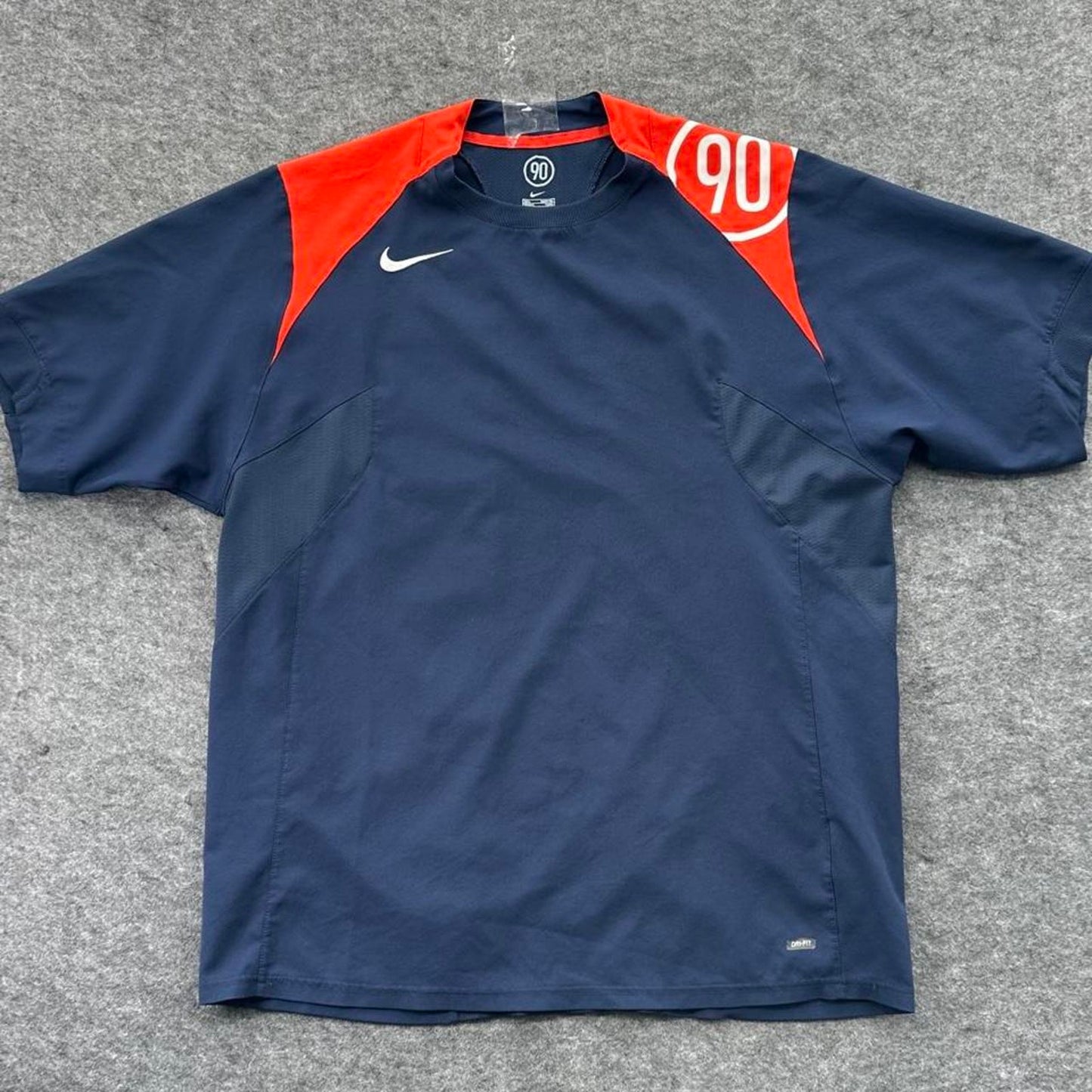 Nike navy blue football shirt