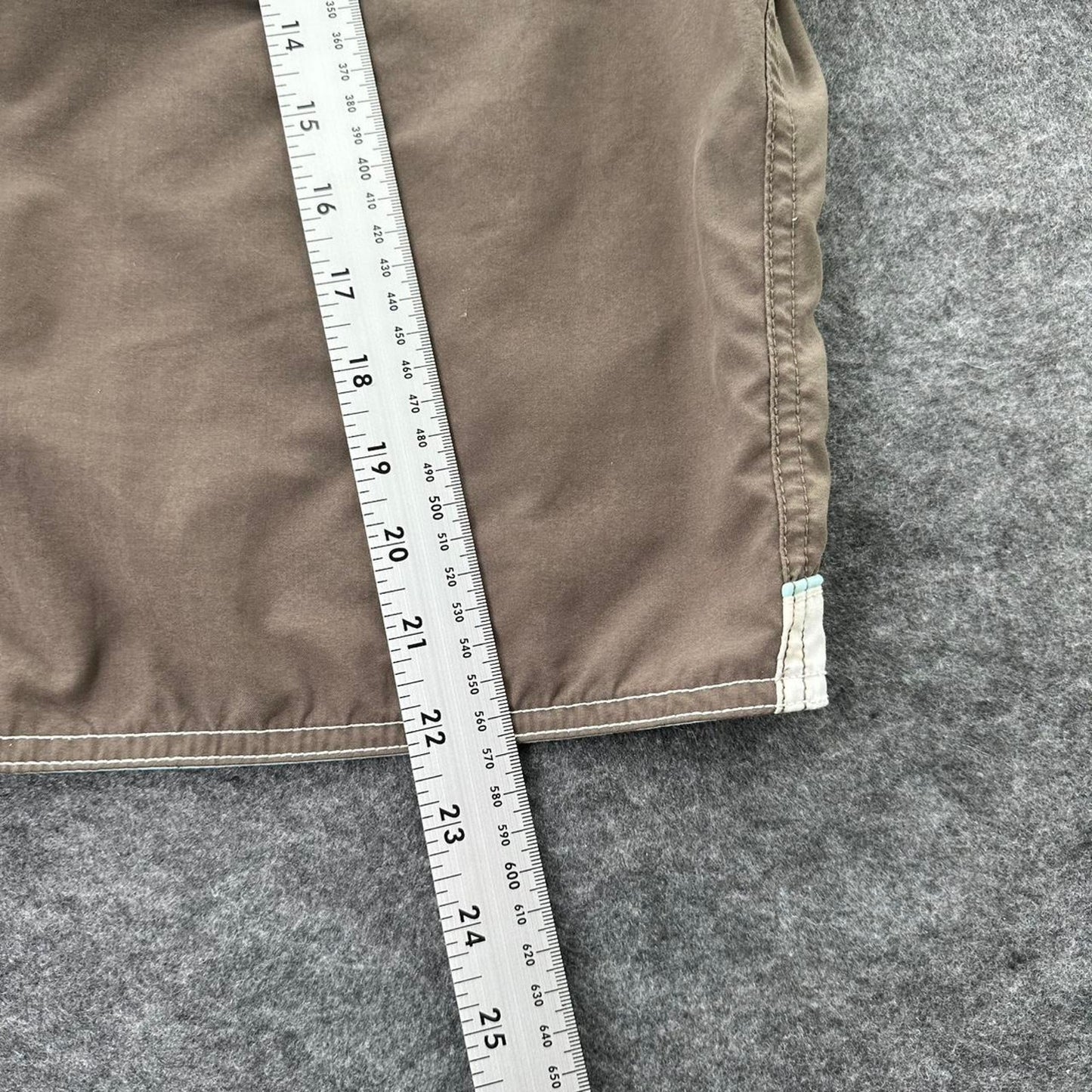 Nike brown shorts with light