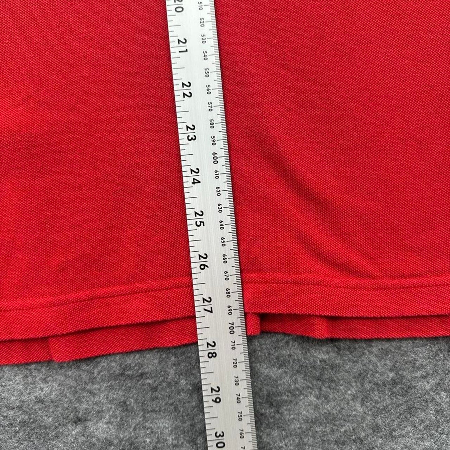 La martina red polo shirt
