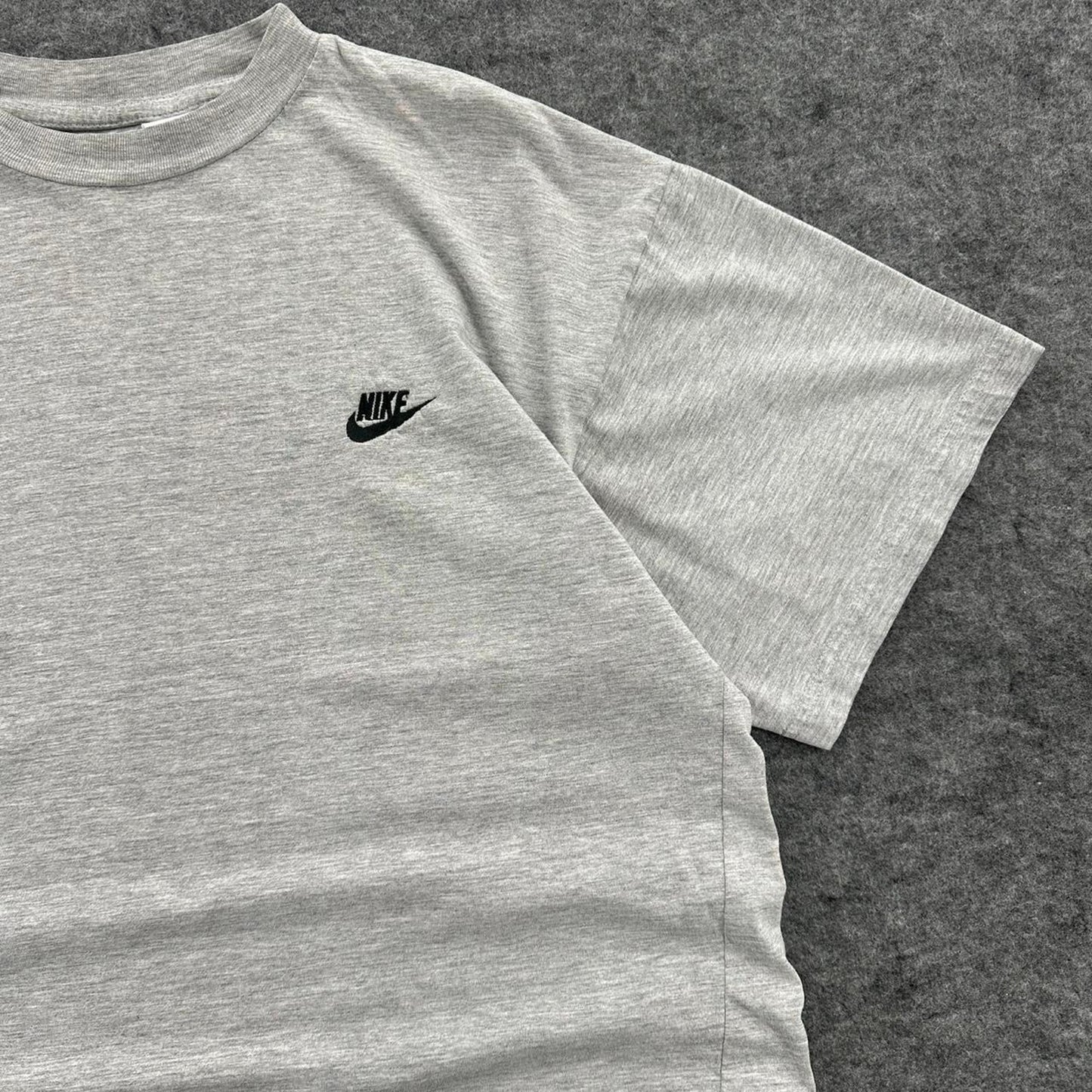 Nike grey tee with embroidered