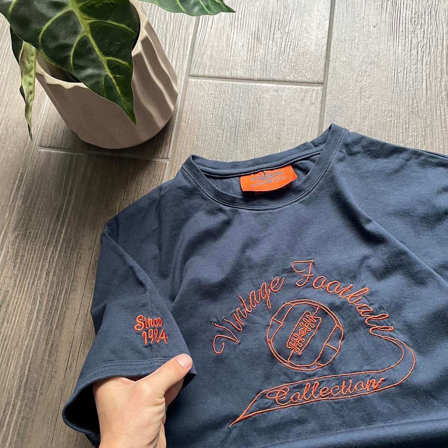 Umbro y2k navy sport style M tee