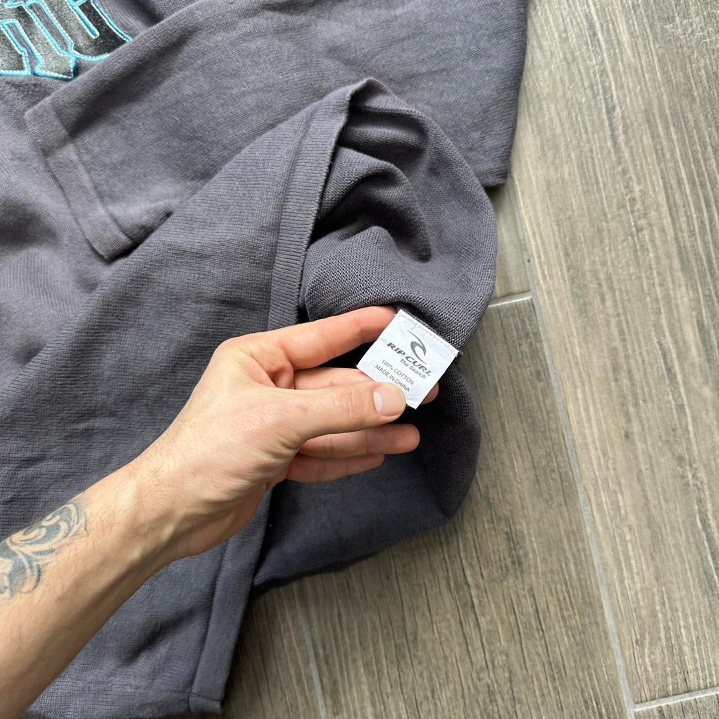 Rip curl y2k baggy sweater