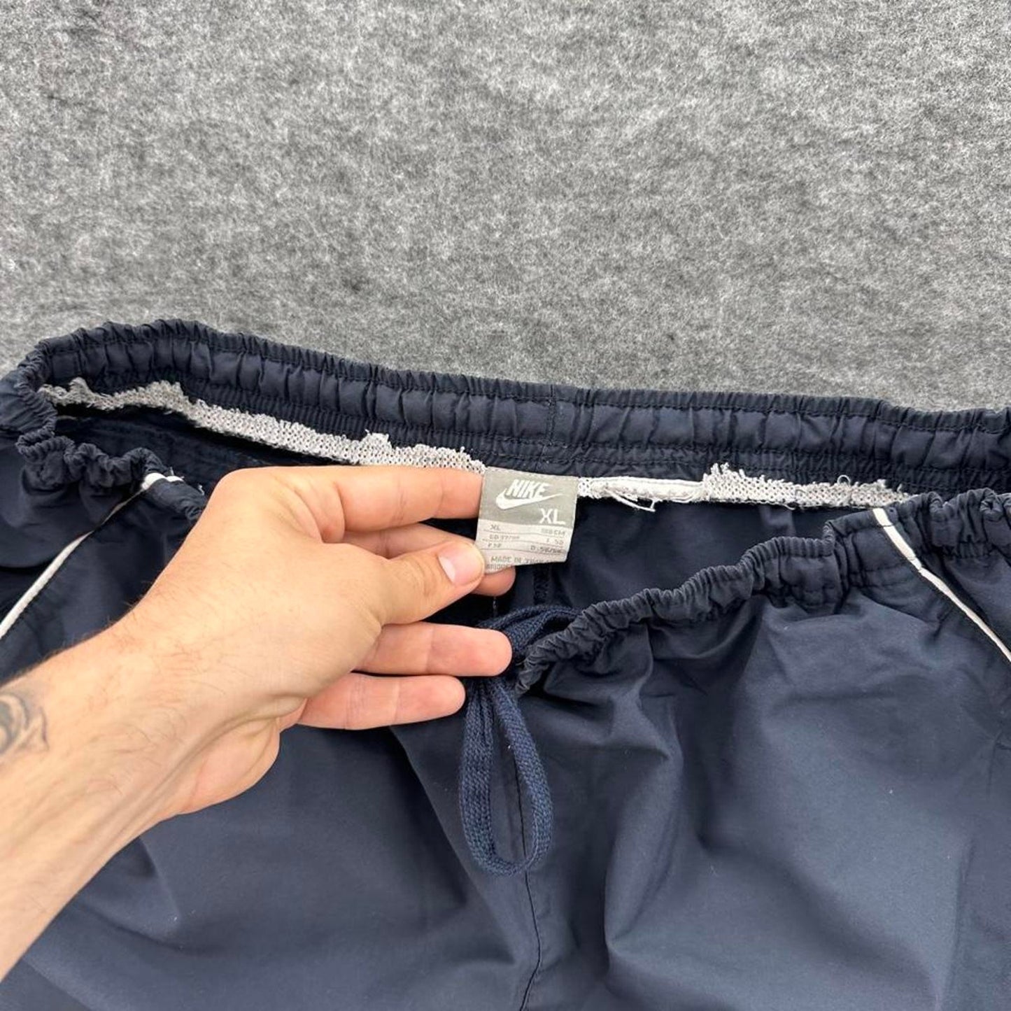 Nike navy blue shorts with