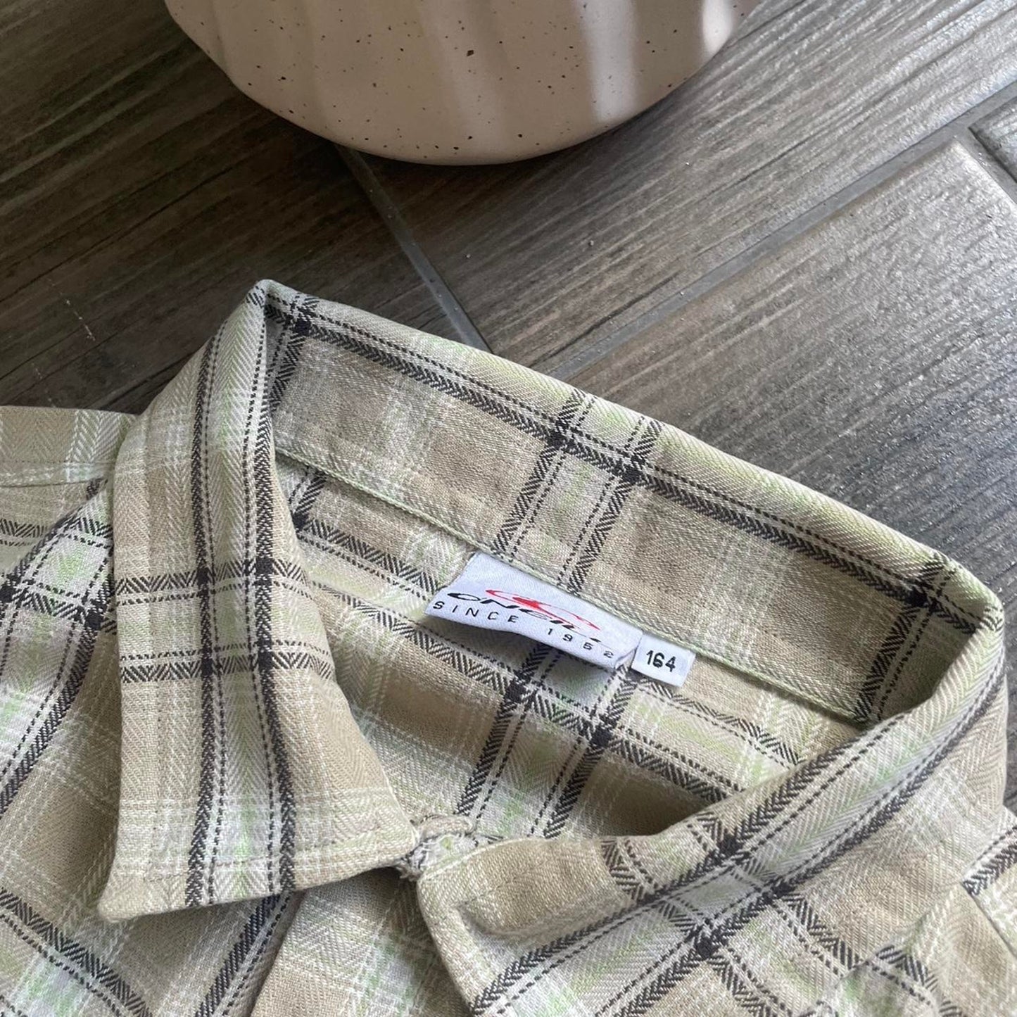 Oneill flannel y2k surf shirt
