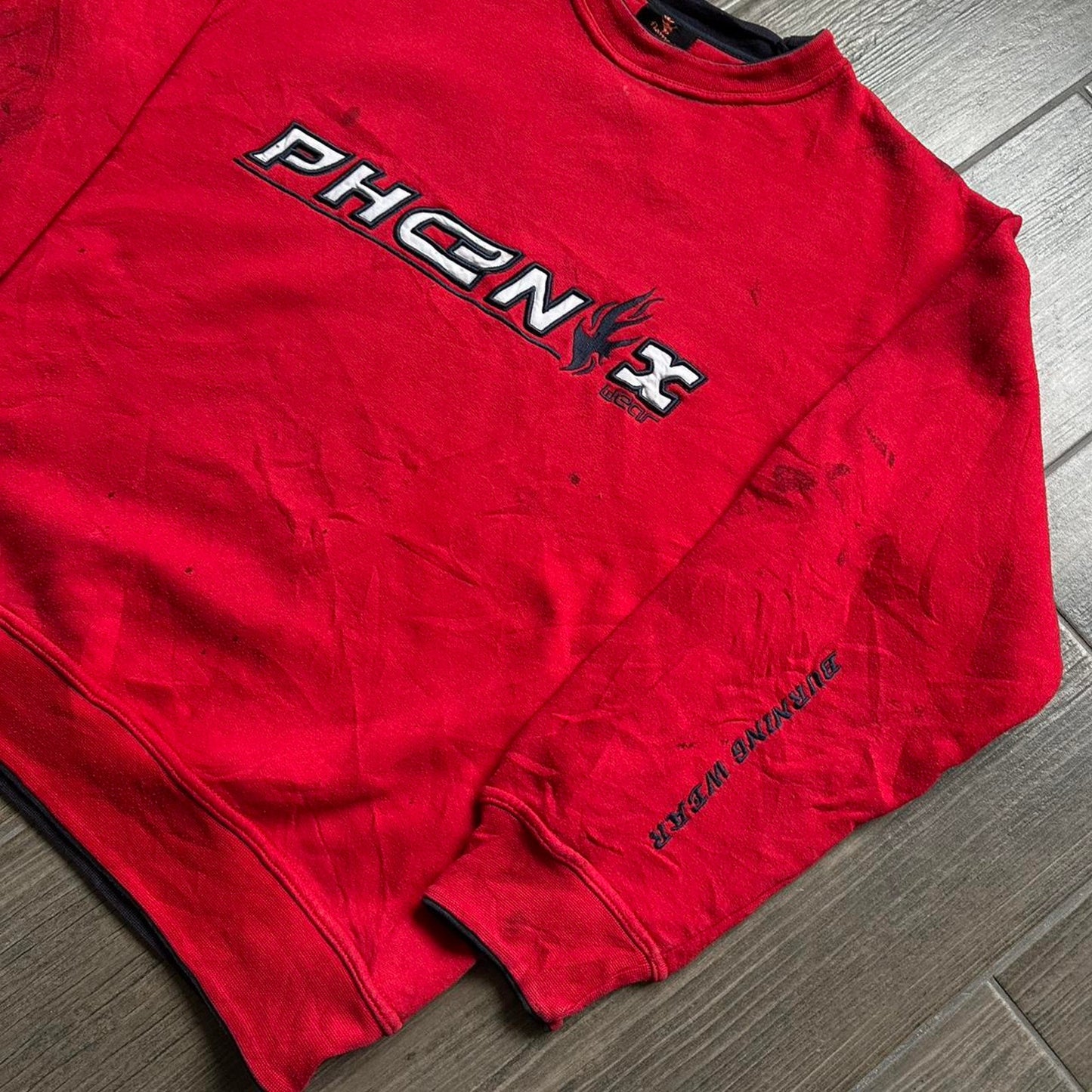 Vintage y2k red phenix sweatshirt