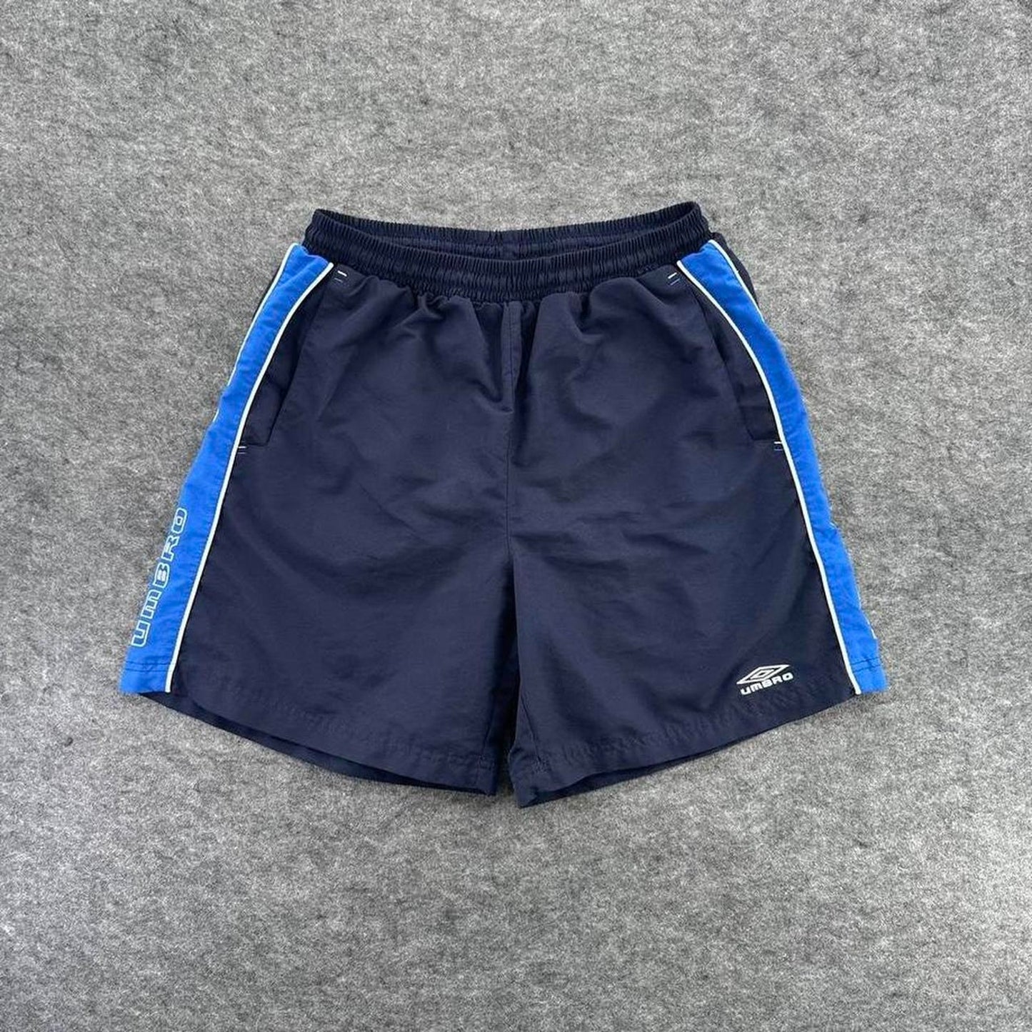 Umbro navy blue shorts with