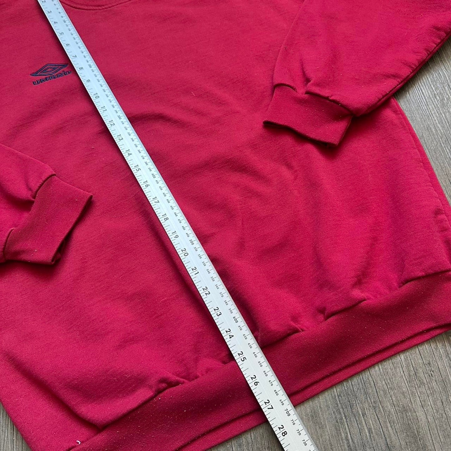 Umbro red crewneck sweatshirt