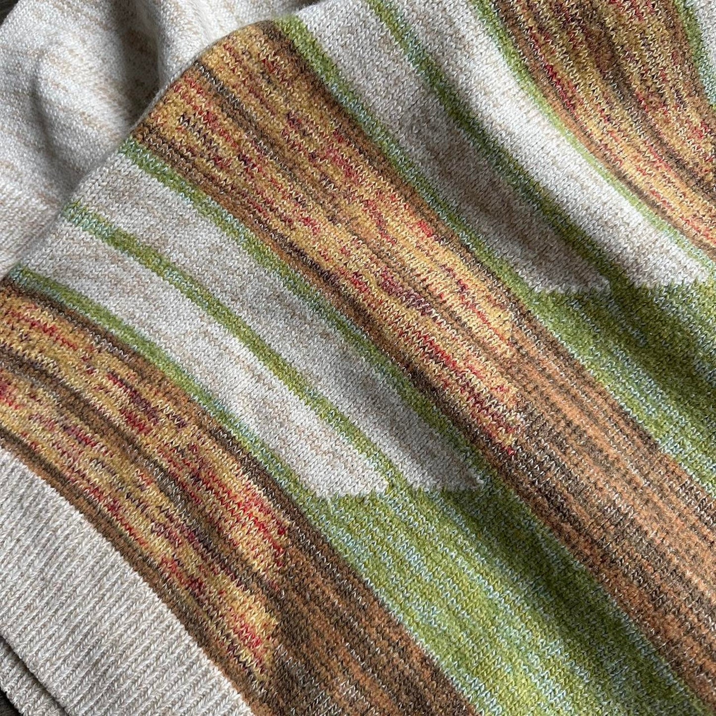 Vintage made in Italy knitted grandpacore M-L sweater