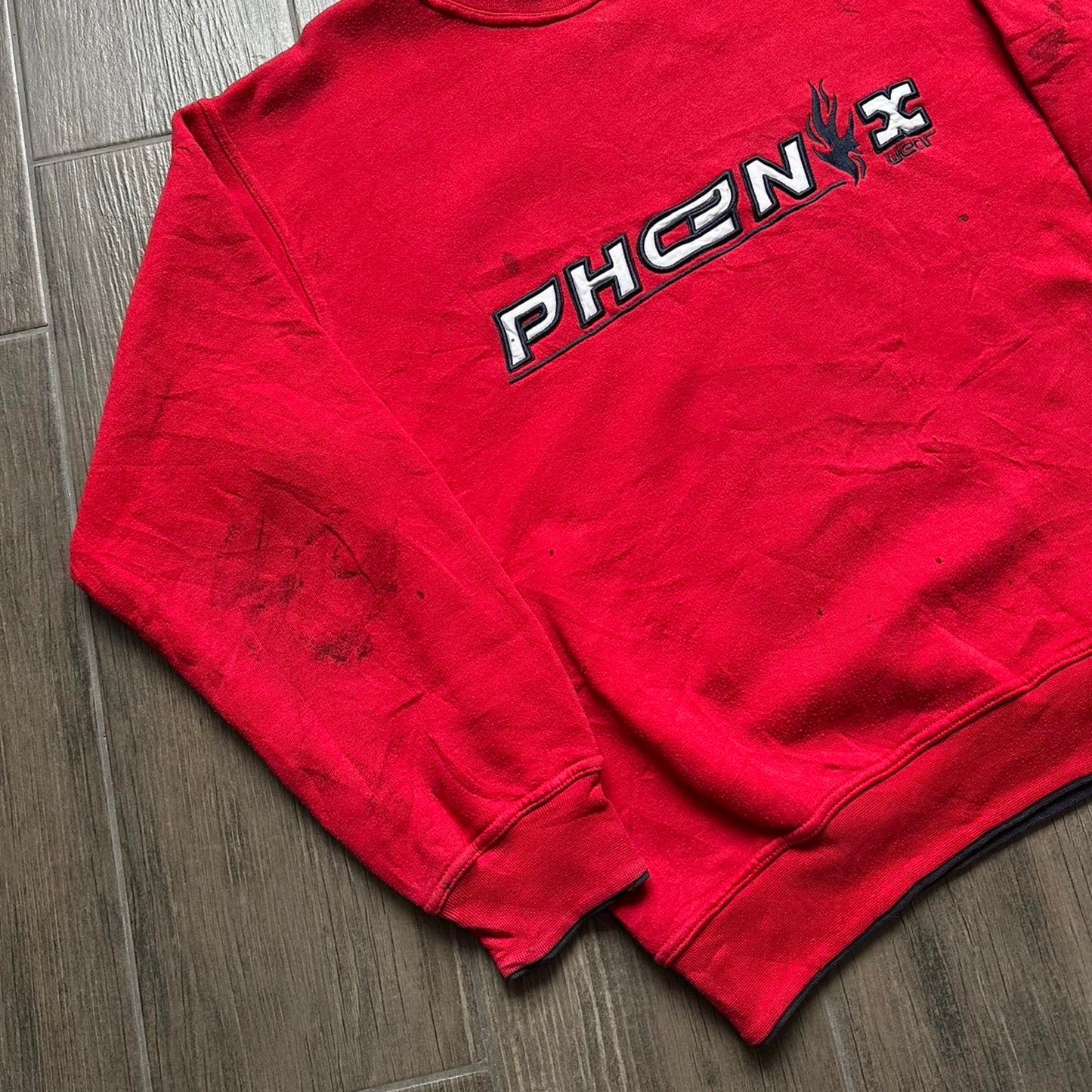 Vintage y2k red phenix sweatshirt