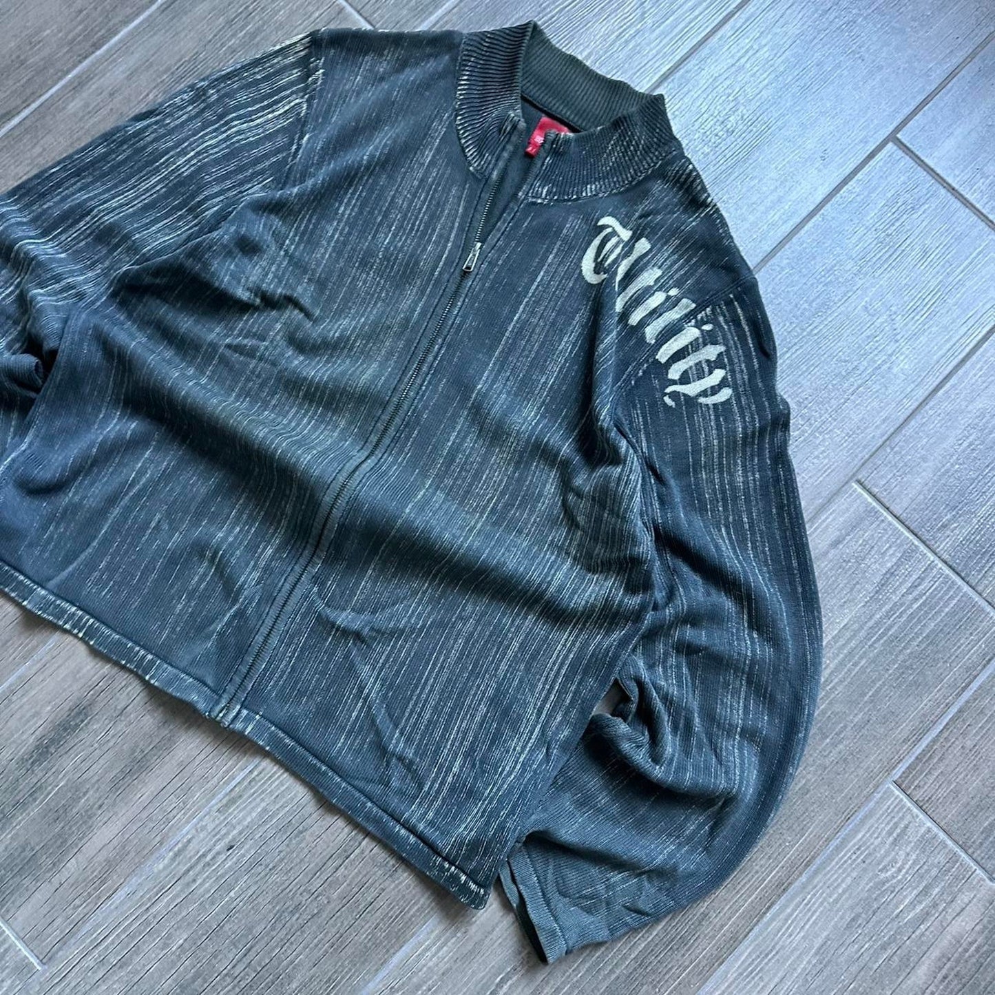 Vintage Esprit Japanese style knitted striped L jumper