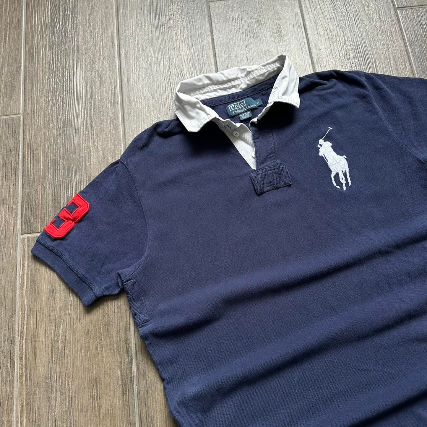 Ralph lauren navy blue polo