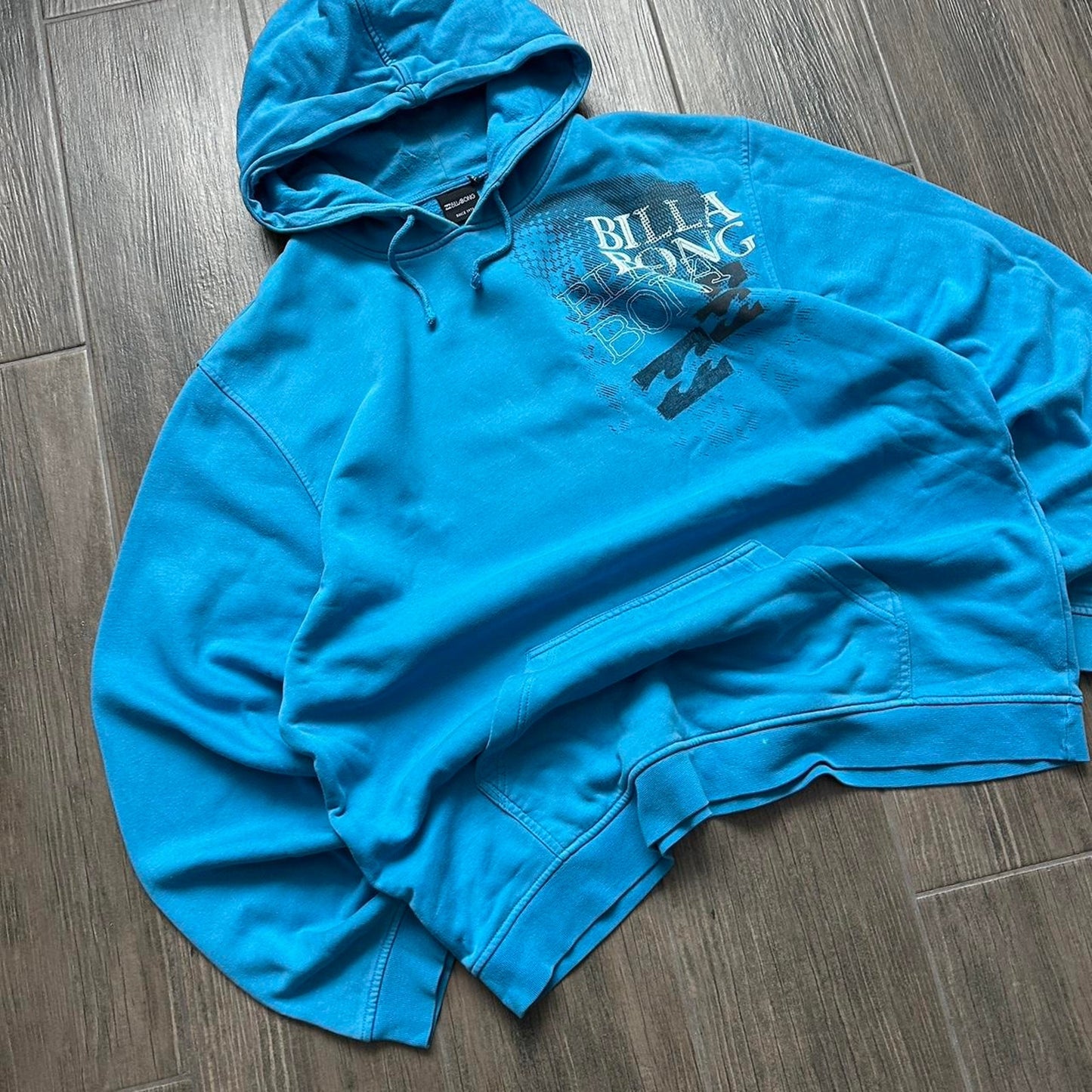 Billabong y2k baggy surf wear hoodie