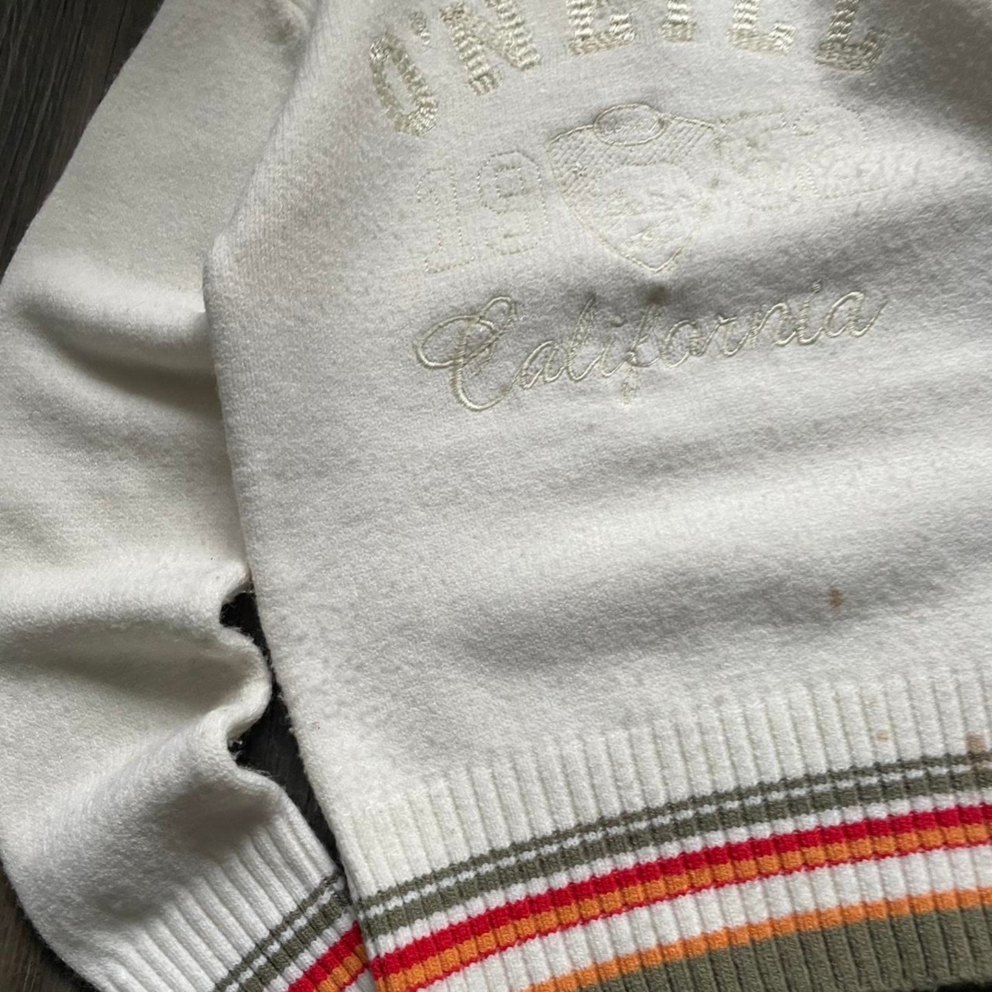 Oneill Y2k wmns knitt zip avant garde XS sweater