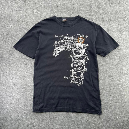 Y2k billabong surf skate t shirt