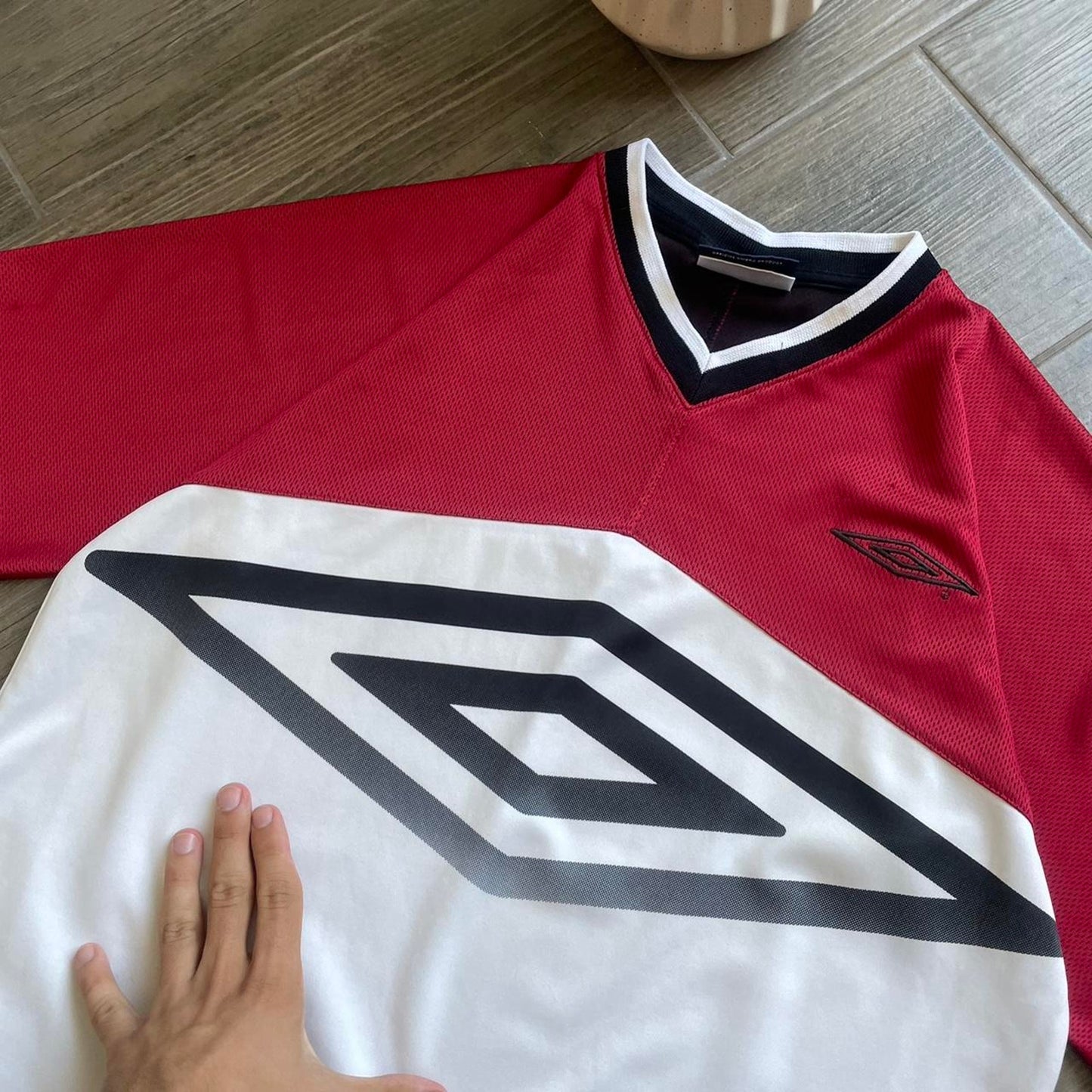 Umbro big logo vintage baggy y2k tee