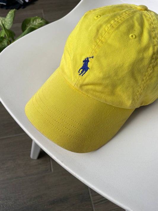 Polo Ralph Lauren y2k yellow cap