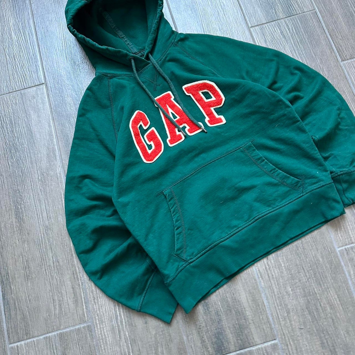 Gap y2k green hoodie