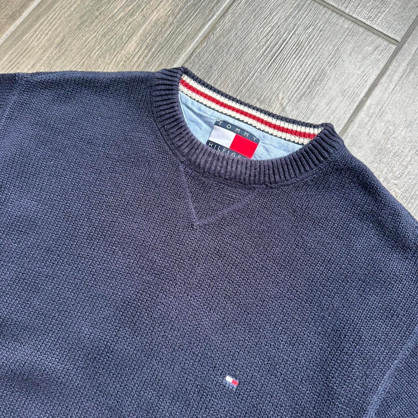 Tommy hilfiger navy blue sweater