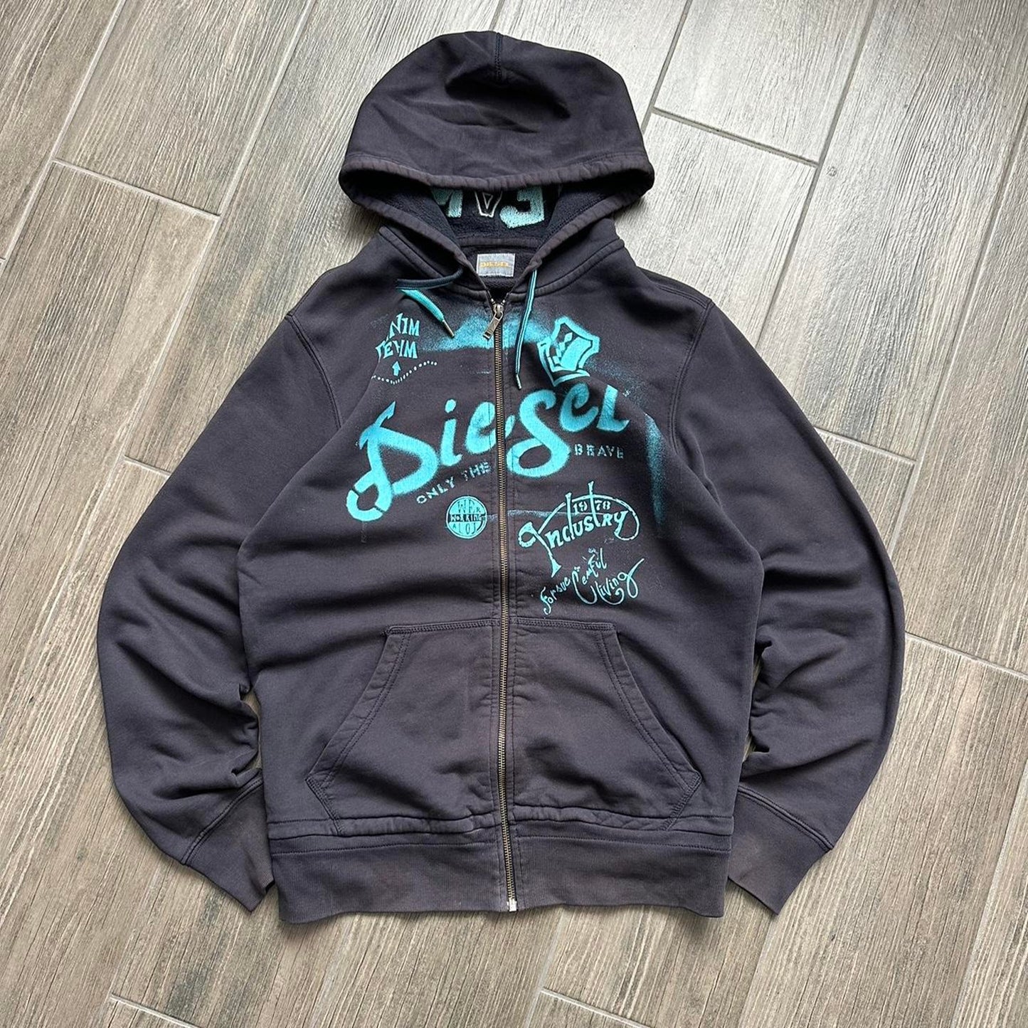 Diesel Y2k Japanese style M-L hoodie