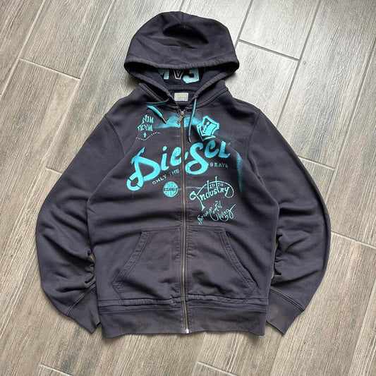 Diesel Y2k Japanese style M-L hoodie
