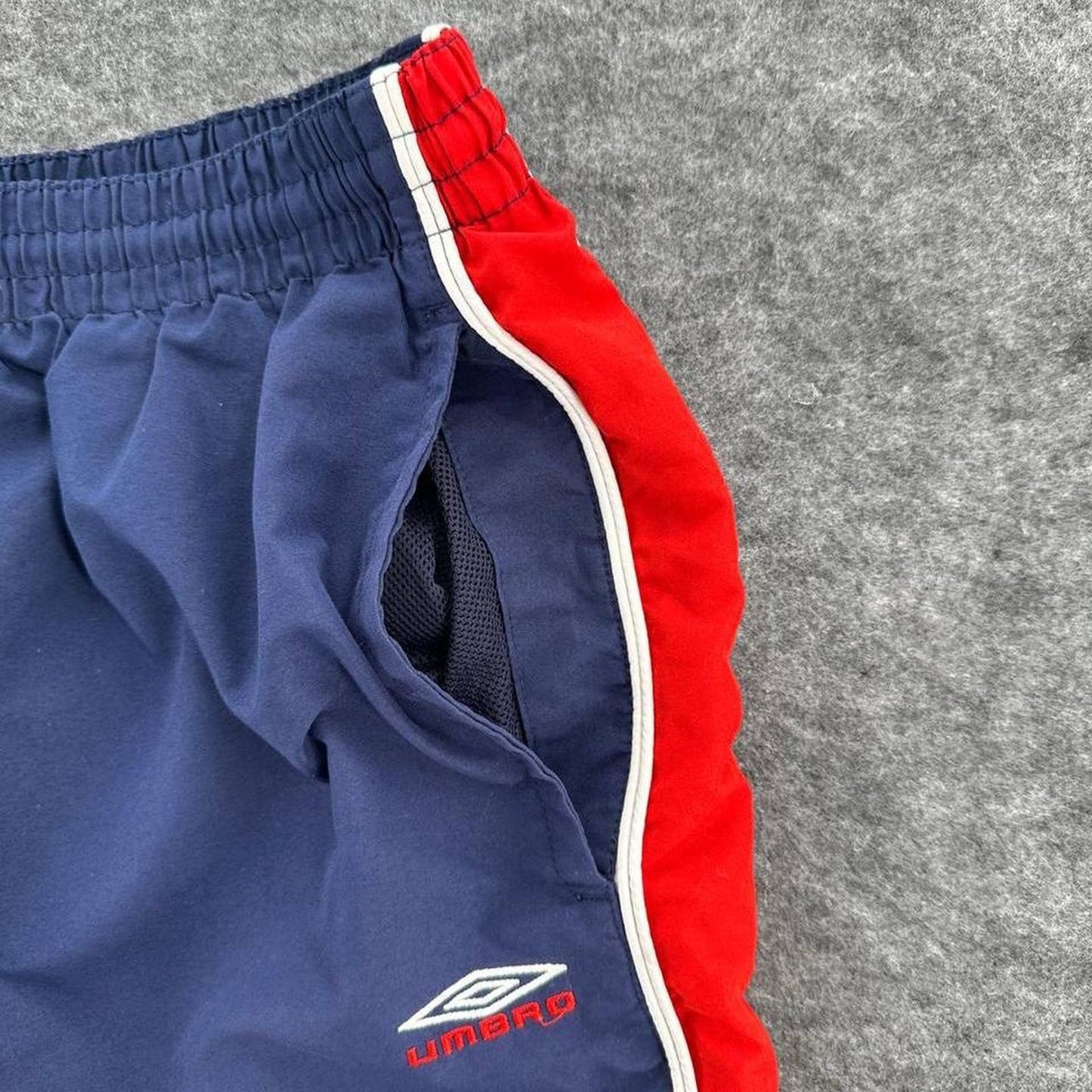 Umbro navy blue shorts with