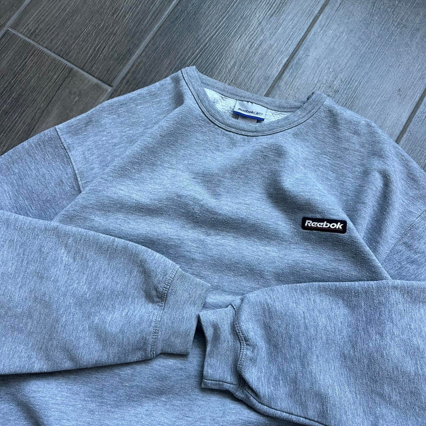 Reebok grey baggy vintage sweatshirt